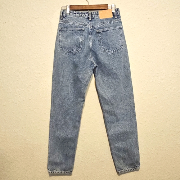 Zara High Rise Denim Jeans 6 - Picture 4 of 8